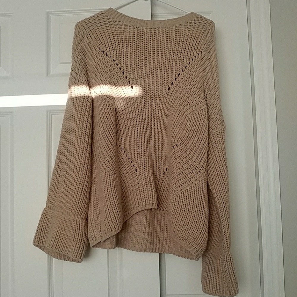 camel sweater boohoo